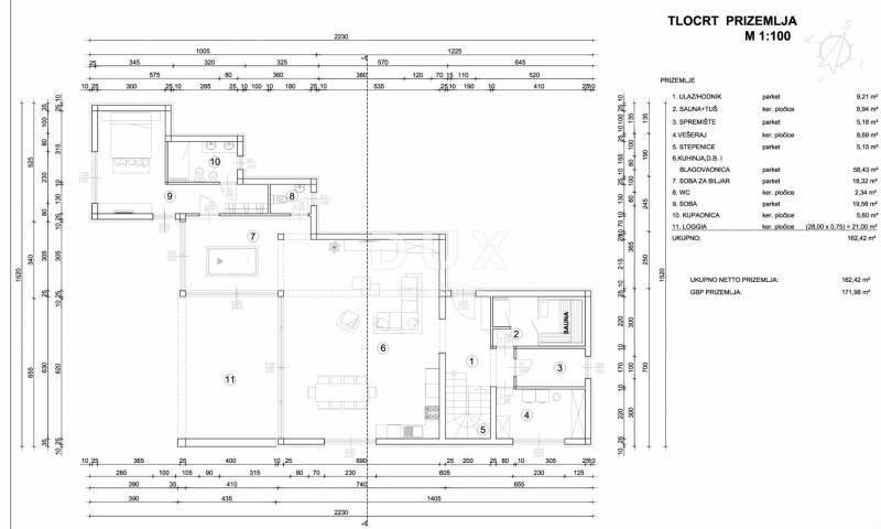 OTOK KRK, BRZAC - Iznimna samostojeća vila s bazenom od 50 m2
