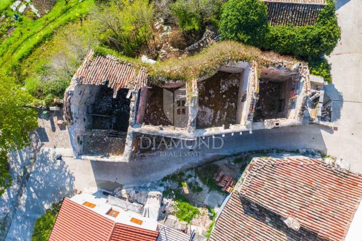 Središnja Istra, tri kuće u nizu za adaptaciju