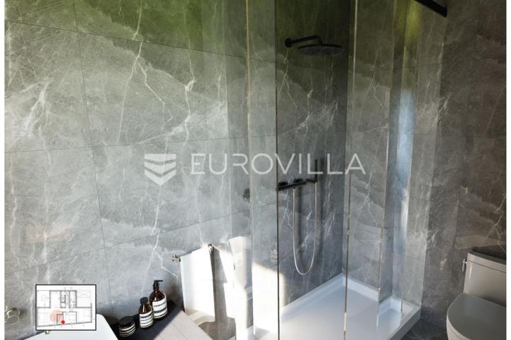 Vodice, NOVOGRADNJA, moderan dvosoban penthouse, 115,77 m²