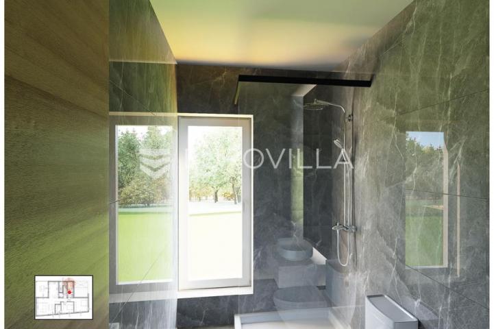 Vodice, NOVOGRADNJA, moderan dvosoban penthouse, 115,77 m²