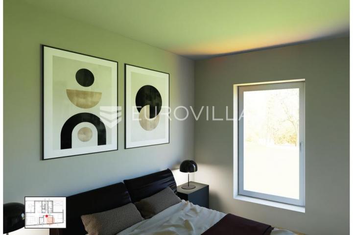 Vodice, NOVOGRADNJA, moderan dvosoban penthouse, 115,77 m²