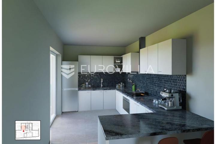 Vodice, NOVOGRADNJA, moderan dvosoban penthouse, 115,77 m²