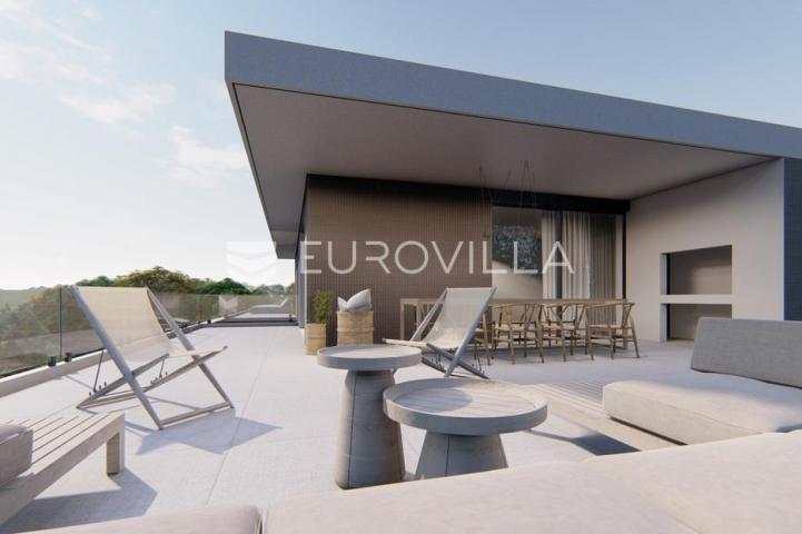 Primošten, NOVOGRADNJA, stan s vrtom, drugi red do mora, 83,26 m²