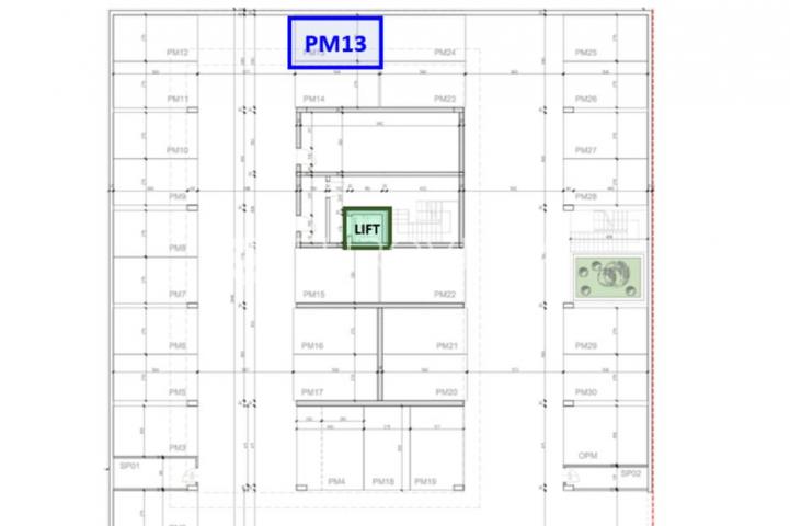Pula, Veli Vrh - jednosoban stan s loggiom i garažnim parkiralištem