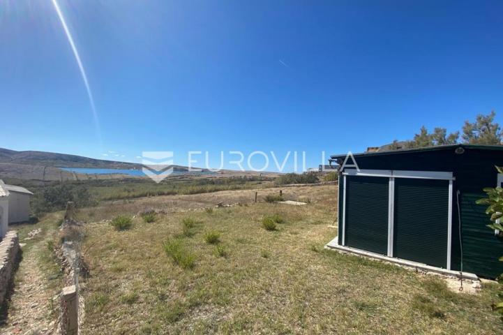 Pag, Zubovići, građevinsko zemljište 720 m2 na odličnoj lokaciji s predivnim pogledom
