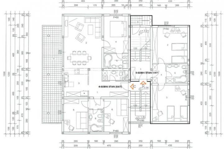 Zagreb, Vrapče, prekrasan penthouse NKP 220,07m2