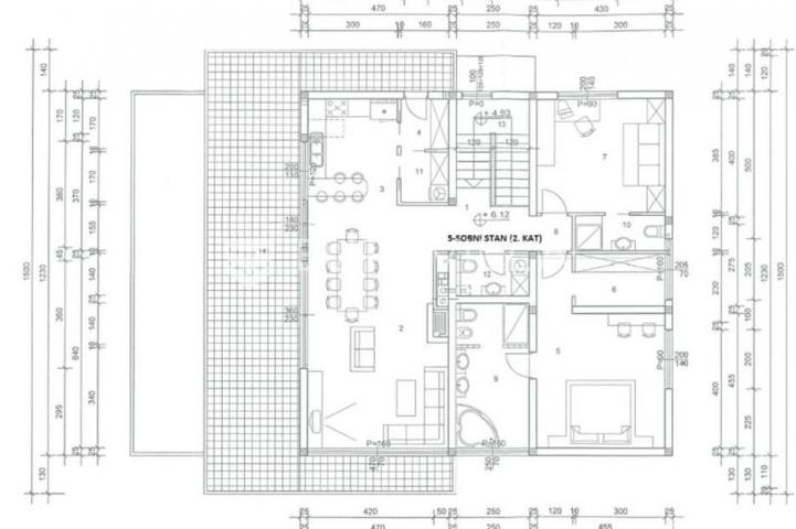 Zagreb, Vrapče, prekrasan penthouse NKP 220,07m2