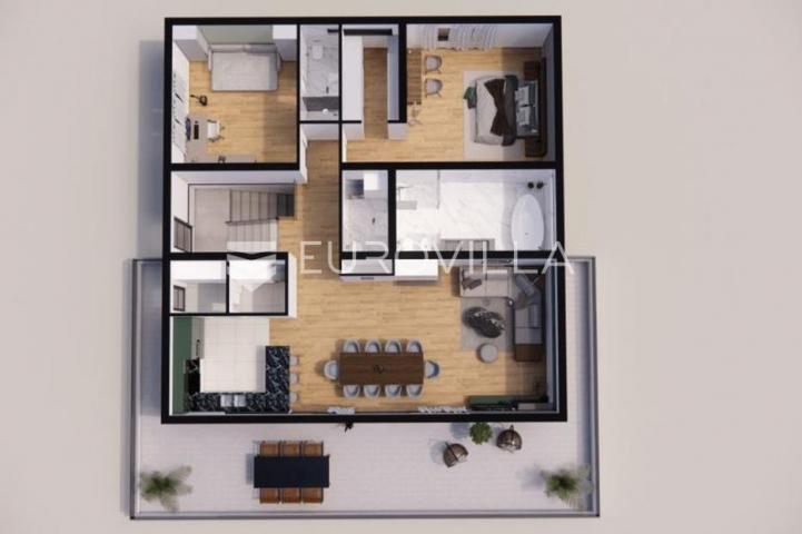 Zagreb, Vrapče, prekrasan penthouse NKP 220,07m2