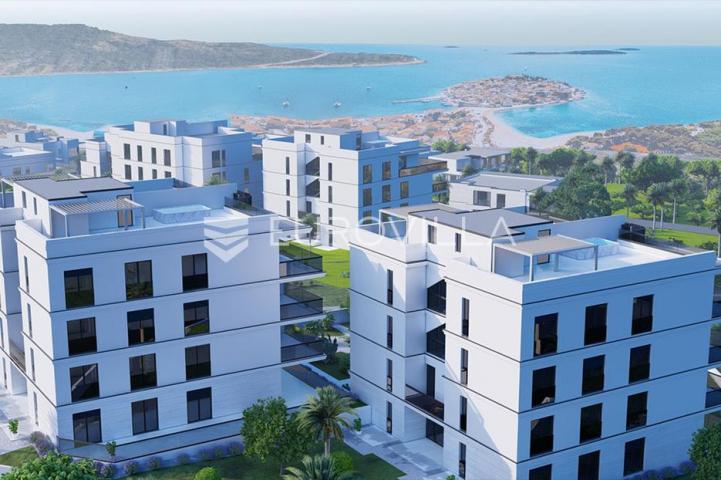 Primošten Resort, dvoetažni penthouse s panoramskim pogledom na more