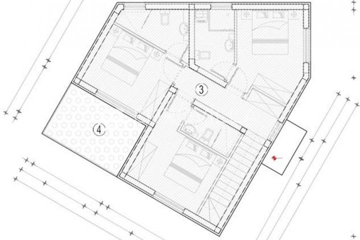 Rogoznica, vila s bazenom i pogledom na more, 168 m²