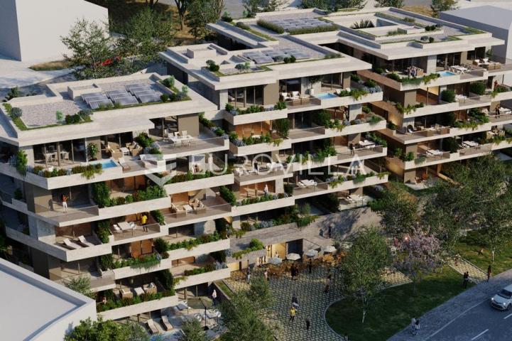 Split, Podstrana, TERASE, dvosoban stan s terasom