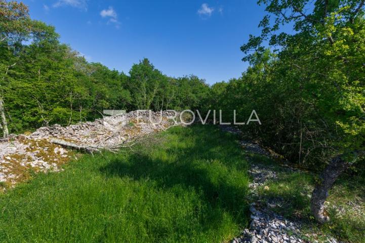Otok Krk, Gostinjac, ucrtana starina i 3 građevinske čestice površine 950 m²