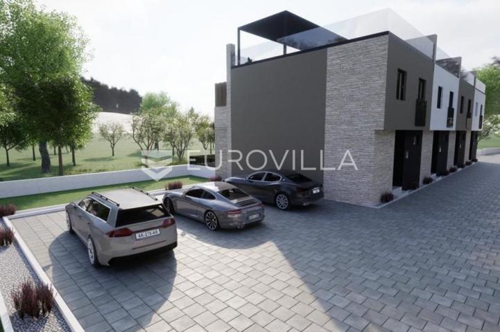 Vodice, NOVOGRADNJA, luksuzna kuća 103,76 m² u nizu s bazenom S1