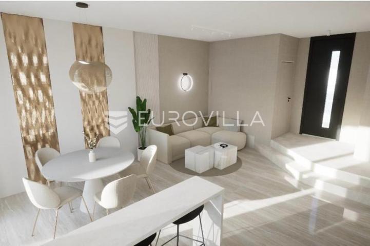 Vodice, NOVOGRADNJA, luksuzna kuća 103,76 m² u nizu s bazenom S1