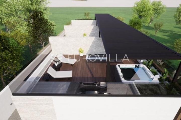 Vodice, NOVOGRADNJA, luksuzna kuća 103,76 m² u nizu s bazenom S1