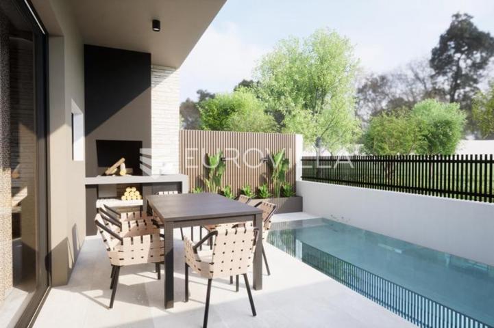 Vodice, NOVOGRADNJA, luksuzna kuća 103,76 m² u nizu s bazenom S1