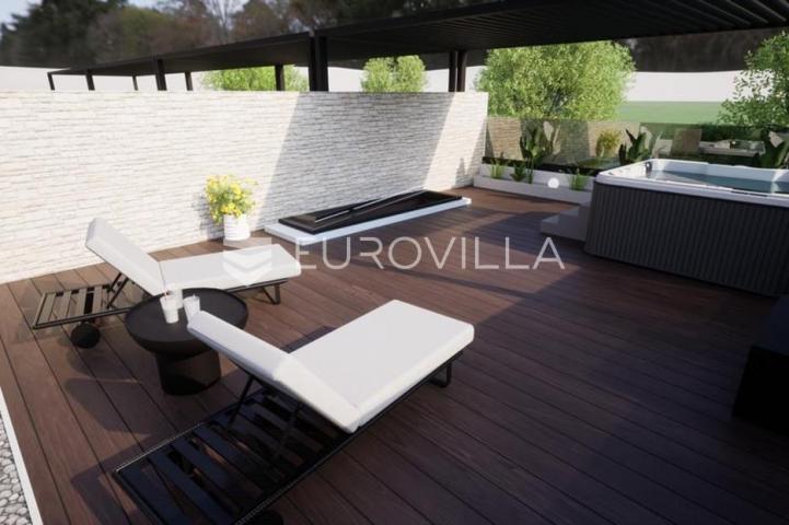 Vodice, NOVOGRADNJA, luksuzna kuća 103,76 m² u nizu s bazenom S1