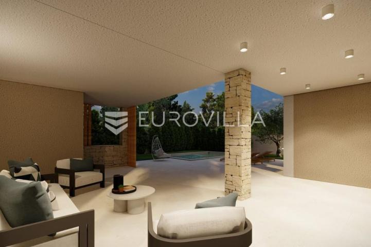 Istra, Vodnjan, moderna vila s bazenom na mirnoj lokaciji, NOVOGRADNJA