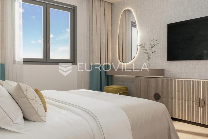 Rijeka, Kantrida, luksuzan trosoban stan NKP 107 m2 u novogradnji