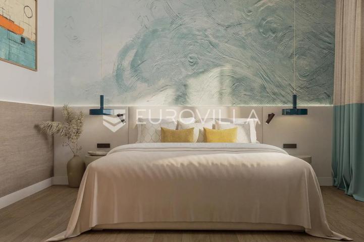 Rijeka, Kantrida, luksuzan trosoban stan NKP 107 m2 u novogradnji