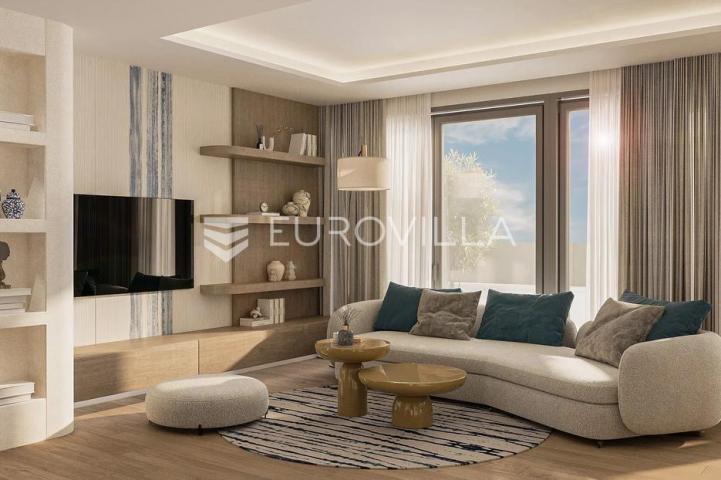 Rijeka, Kantrida, luksuzan trosoban stan NKP 107 m2 u novogradnji