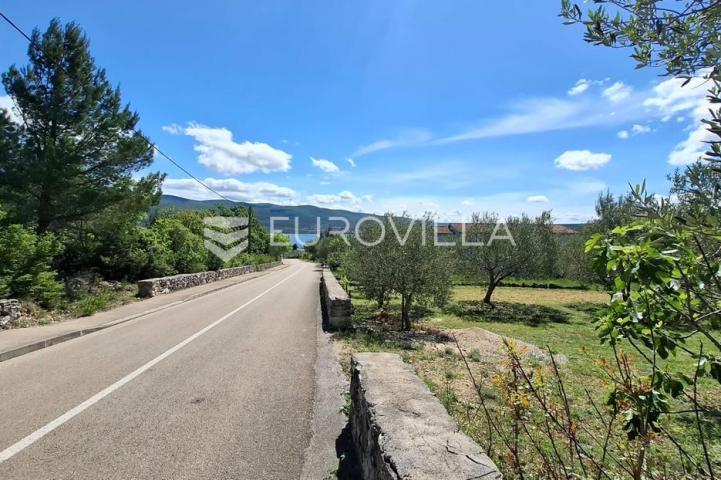 Novigrad, Pridraga, uređeno građevinsko zemljište s pogledom na more površine 1181m2