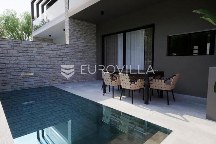 Vodice, NOVOGRADNJA, luksuzna kuća 103,76 m² u nizu s bazenom S3