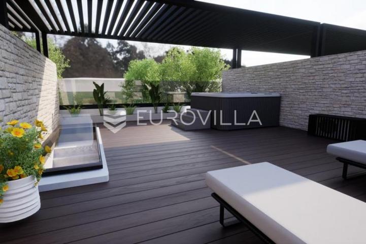 Vodice, NOVOGRADNJA, luksuzna kuća 103,76 m² u nizu s bazenom S3