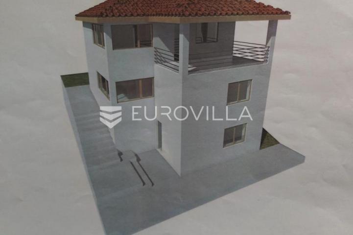 Zagreb, Remete, građevinsko zemljište 270 m² s rohbau objektom