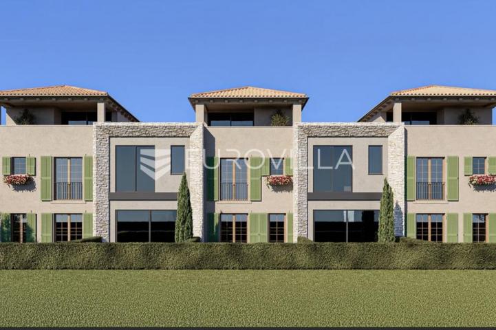 Istra, Poreč, NOVOGRADNJA, rustikalna kuća u nizu 155,87 M2