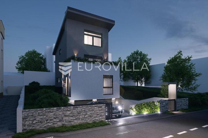 Zagreb, Lašćina, kuća s dva stana, vrtom, garažom, 140 m², Roh, bau