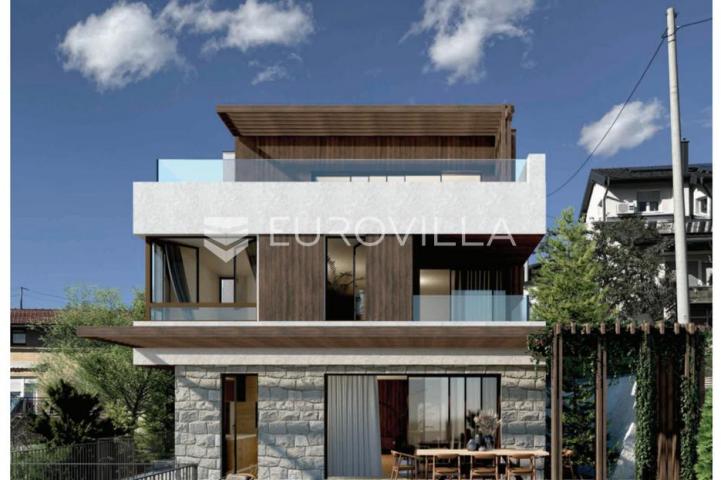 Zagreb, Remete, luksuzan četverosoban stan s vrtom 155 m²