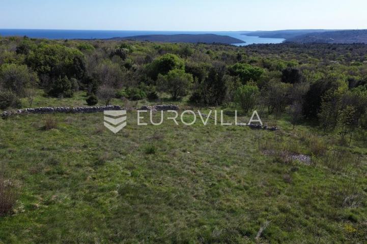 Raša, Sveti Lovreč Labinski, građevinska parcela s direktnim pogledom na more