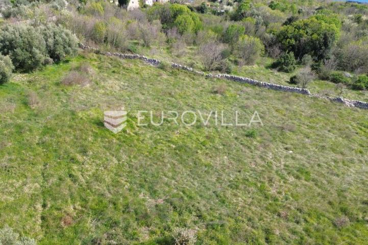 Raša, Sveti Lovreč Labinski, građevinska parcela s direktnim pogledom na more