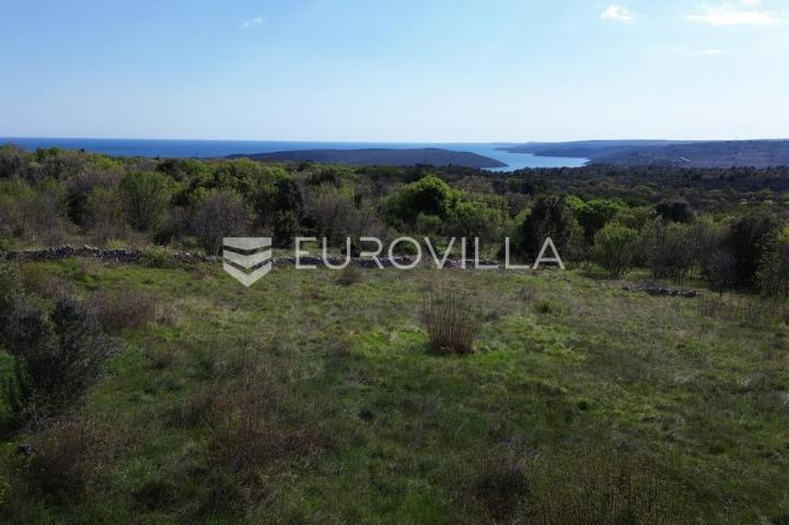 Raša, Sveti Lovreč Labinski, građevinska parcela s direktnim pogledom na more