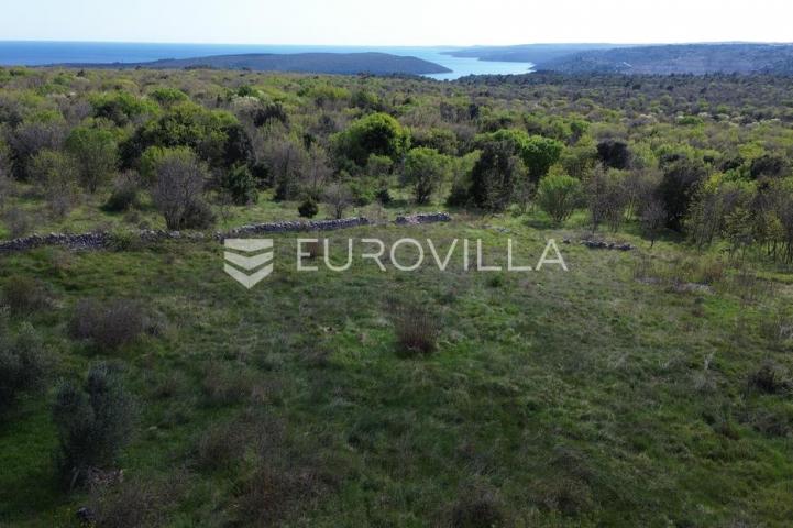 Raša, Sveti Lovreč Labinski, građevinska parcela s direktnim pogledom na more