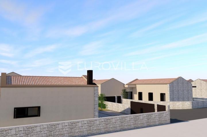 Istra, Barban,  građevinsko zemljište 687 m2 s idejnim projektom za obiteljsku kuću