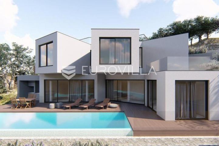 Omiš, Mimice, građevinsko zemljište s dozvolom, 411 m²