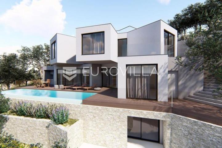 Omiš, Mimice, građevinsko zemljište s dozvolom, 411 m²
