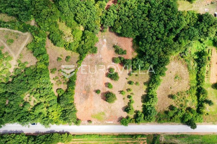 Barban, Rojnići, prekrasno pravokutno građevinsko zemljište 910 m²