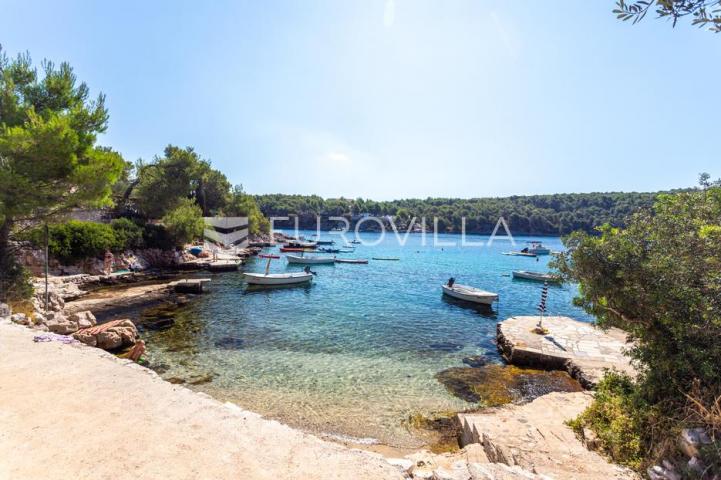 Brač, Milna, samostojeća kuća s četiri apartmana