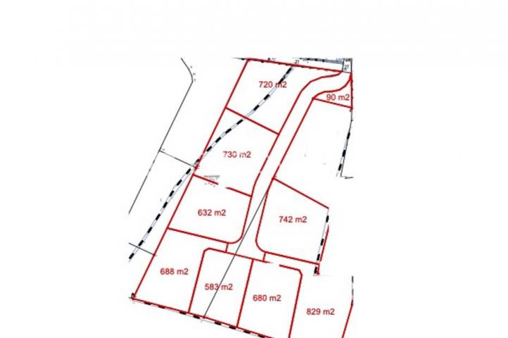 Istra, Galižana, atraktivno građevinsko zemljište 3600 m2