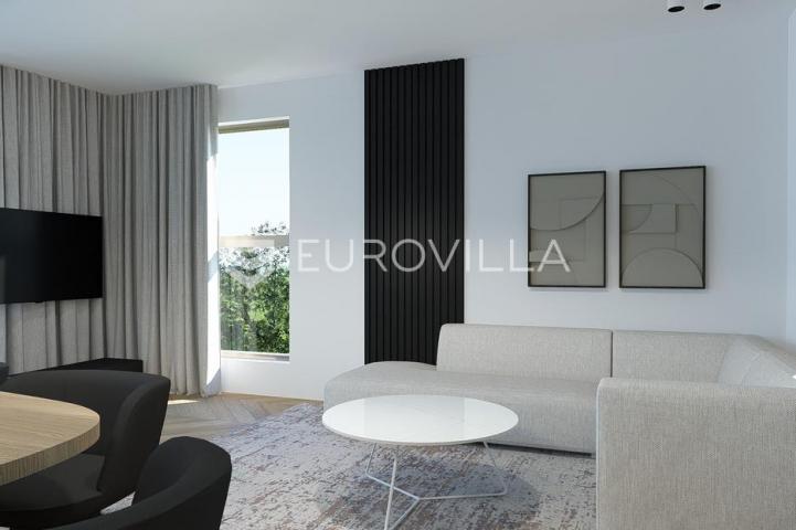 Grebaštica, luksuzan penthouse s krovnom terasom s bazenom i pogledom na more
