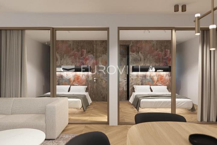 Grebaštica, luksuzan penthouse s krovnom terasom s bazenom i pogledom na more