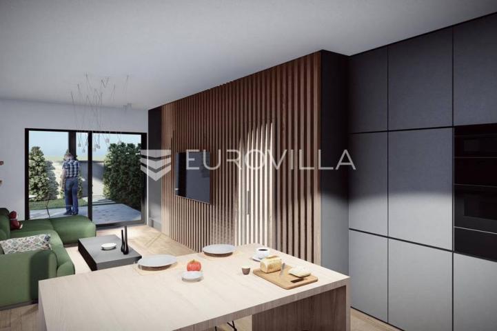 Poreč, kuća B3 u nizu 117 m2, moderan stambeni projekt, mogućnost bazena, pogled na more