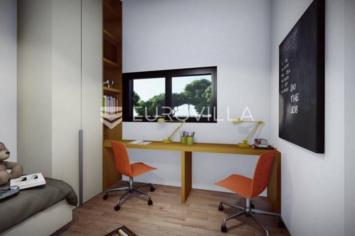 Poreč, kuća B3 u nizu 117 m2, moderan stambeni projekt, mogućnost bazena, pogled na more