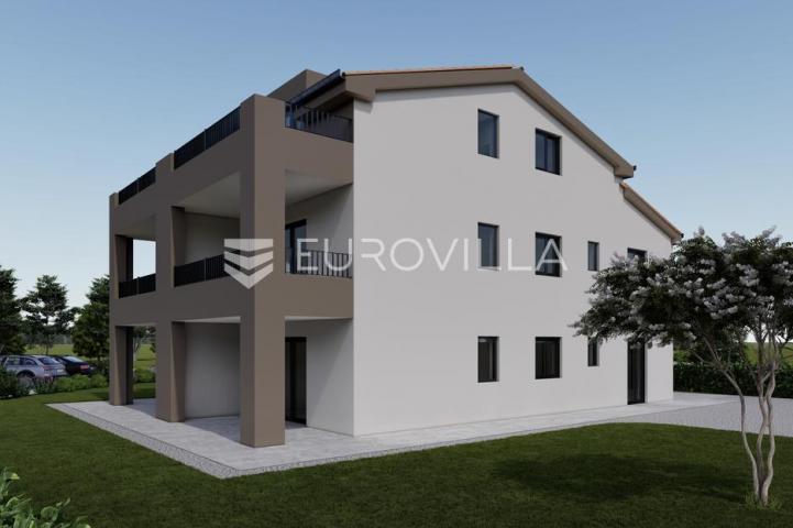 Istra, Žbandaj, novogradnja, dvosoban stan na prvom katu 