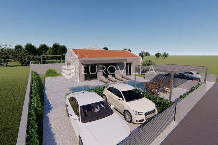 Istra, Poreč, Moderna prizemnica s bazenom, novogradnja