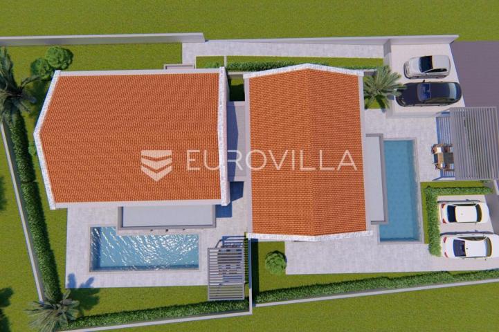 Istra, Poreč, Moderna prizemnica s bazenom, novogradnja