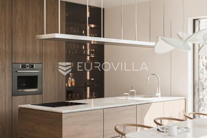 Murter, luksuzni apartman s bazenom i pogledom na more, 107,36